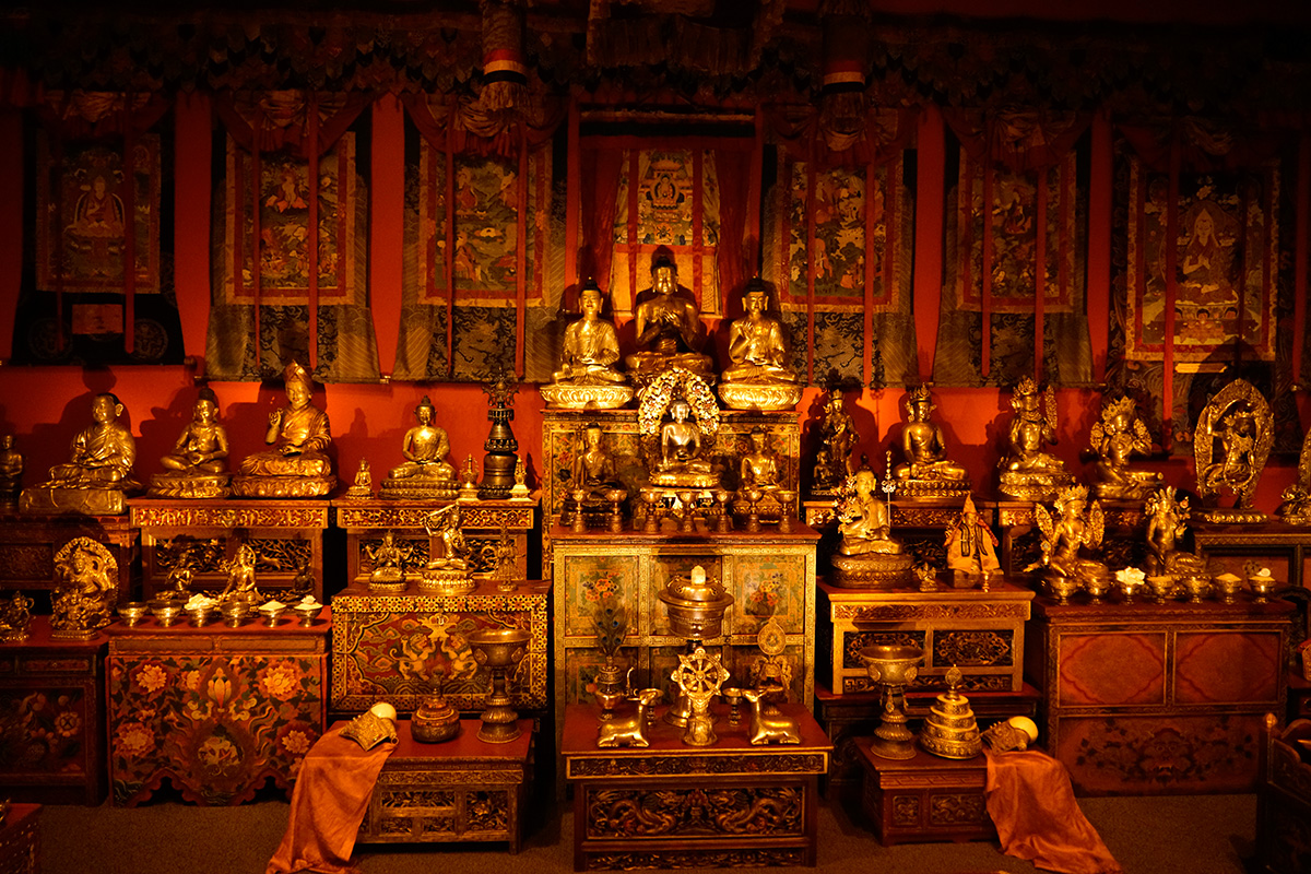 Alice Kandell Tibetan Buddhist Shrine Room, Arthur M. Sackler Gallery, Washington, DC